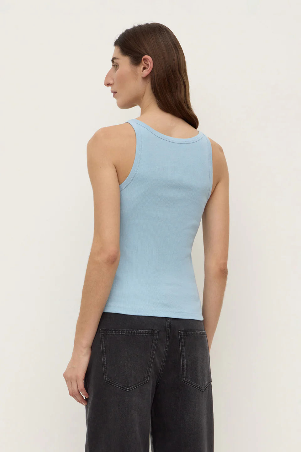 ASSEMBLY LABEL Charlie Rib Tank | Salt
