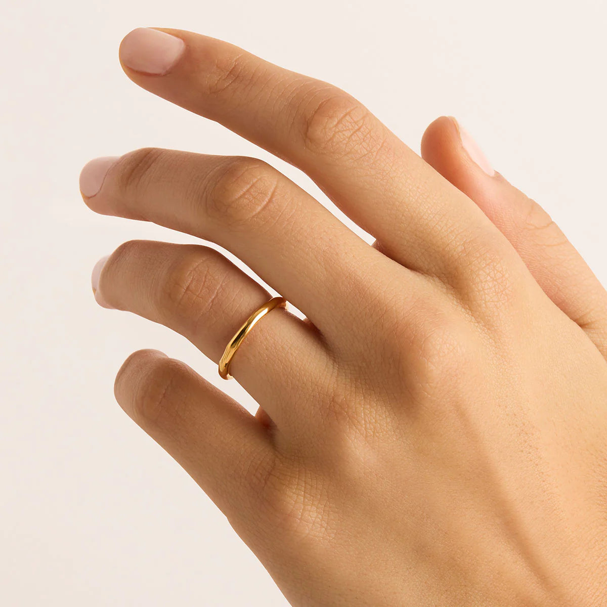 Lover Ring Thin | 18k Gold