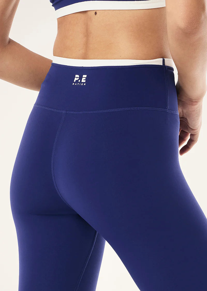 P.E NATION Vita Full Length Legging | Navy