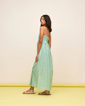 Load image into Gallery viewer, Spritz Sundress | Green Stripe
