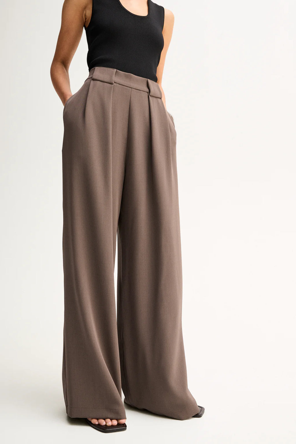 ELKA COLLECTIVE Fleur Pant | Taupe