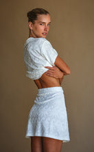 Load image into Gallery viewer, Waimea Terry Wrap Skirt | Vanilla
