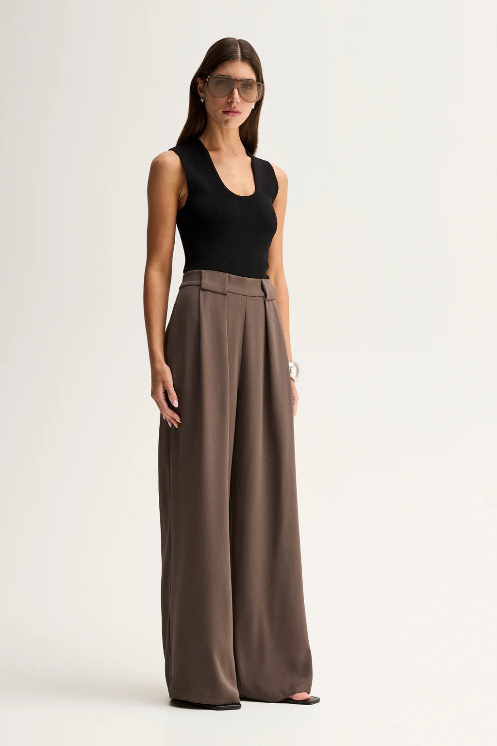 ELKA COLLECTIVE Fleur Pant | Taupe