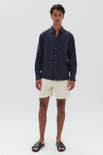 Load image into Gallery viewer, Kendall Linen L/S Shirt | True Navy
