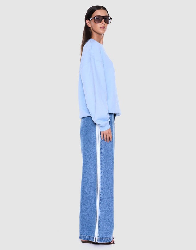 ENA PELLY Mila Oversized Sweater | Sky Blue