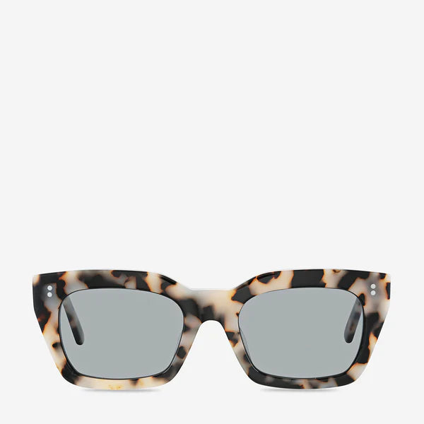 STATUS ANXIETY Antagonist Sunglasses | White Tort