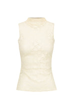 Load image into Gallery viewer, Jacqui Lace Tank | Ivory
