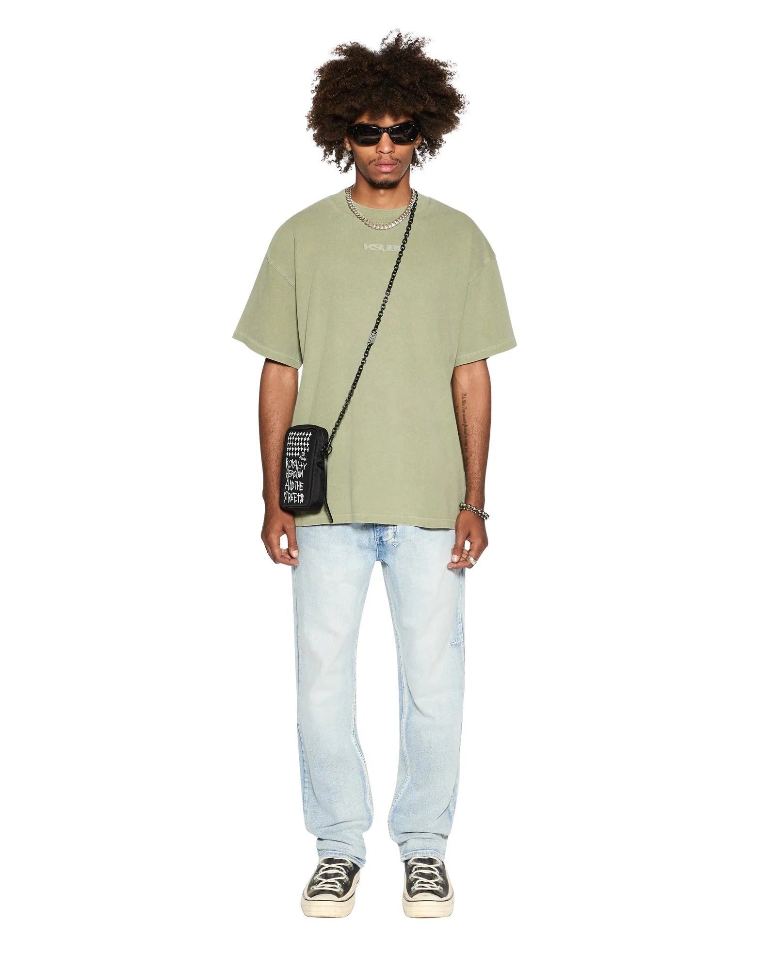 Sott Excess SS Tee | Moss Green