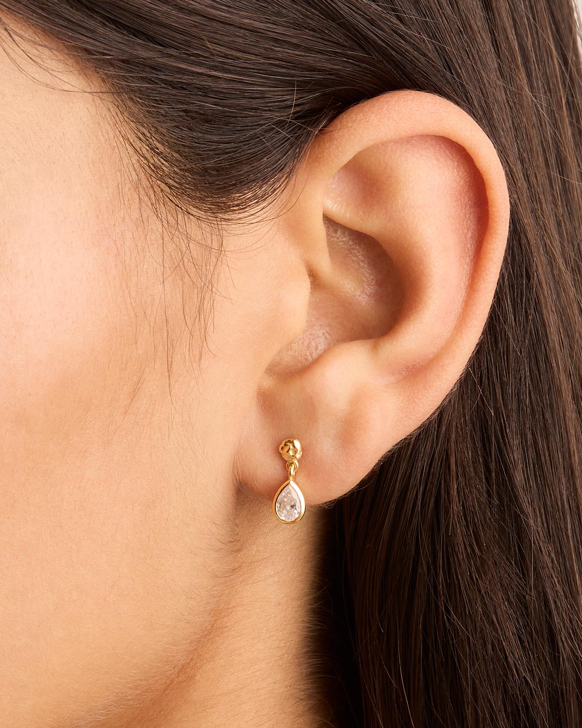 Adored Drop Earrings | Gold Vermeil