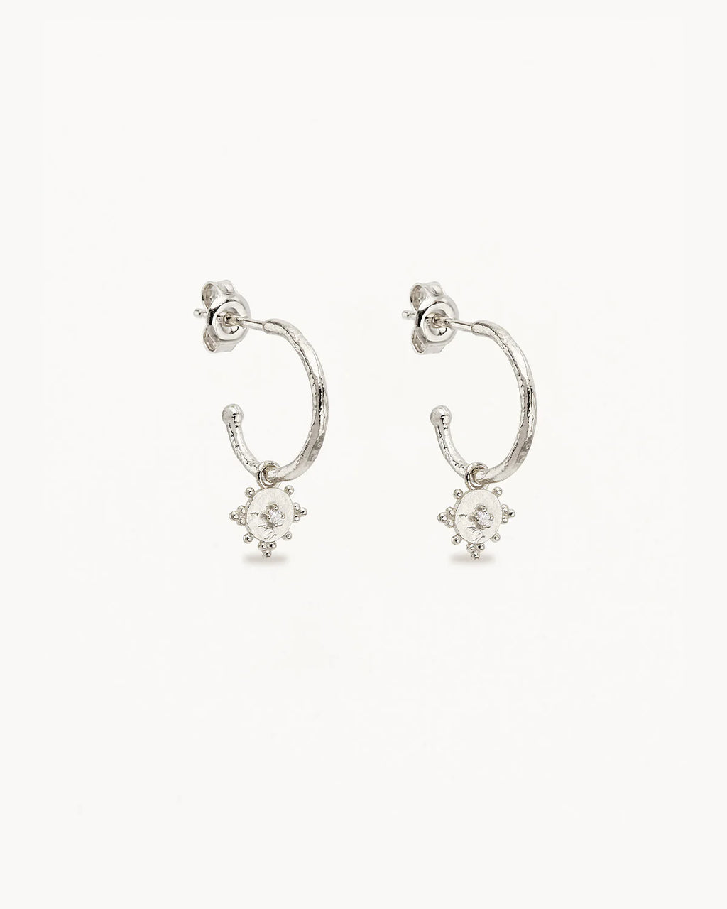 Be Present Hoops | Silver