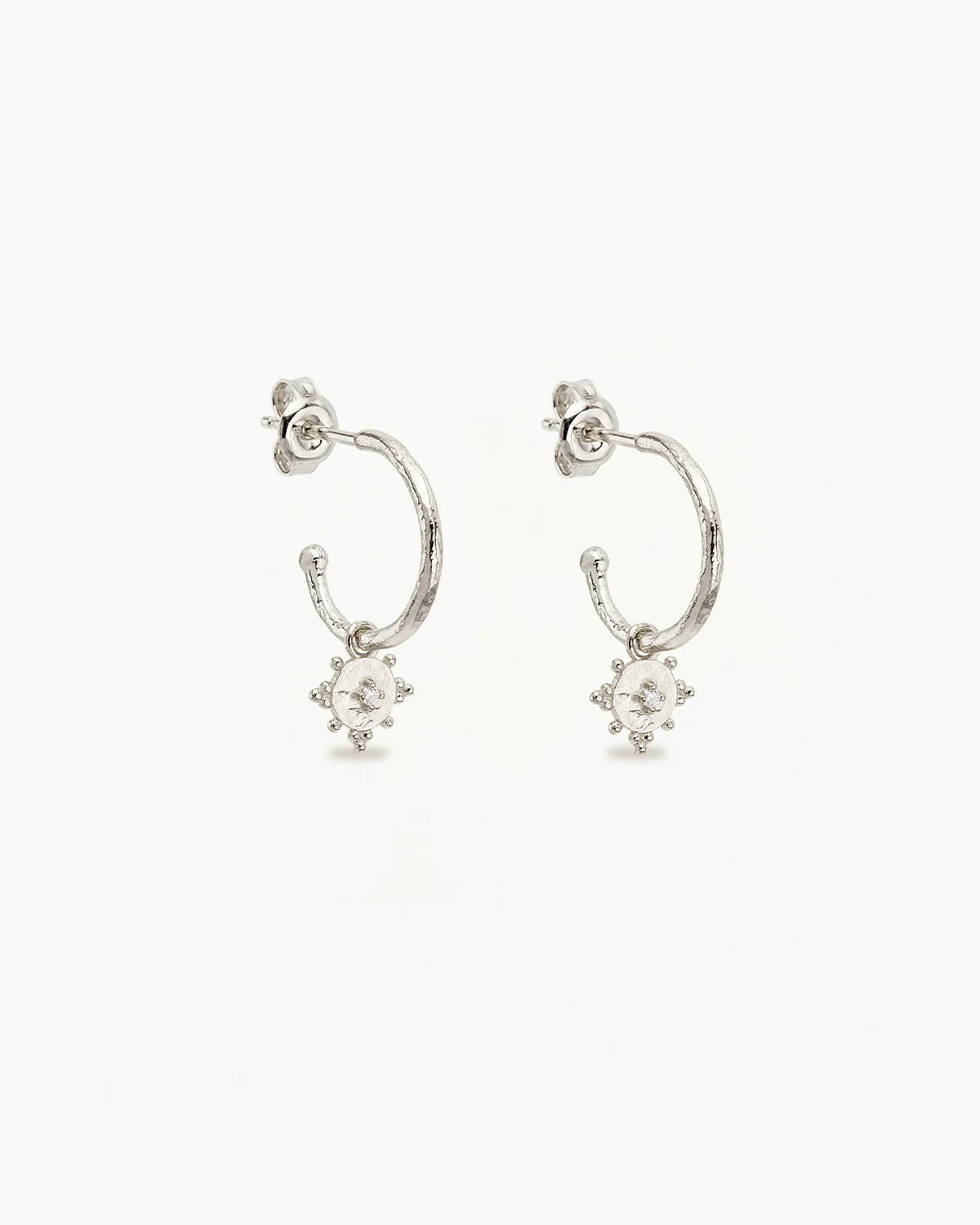 Be Present Hoops | Silver