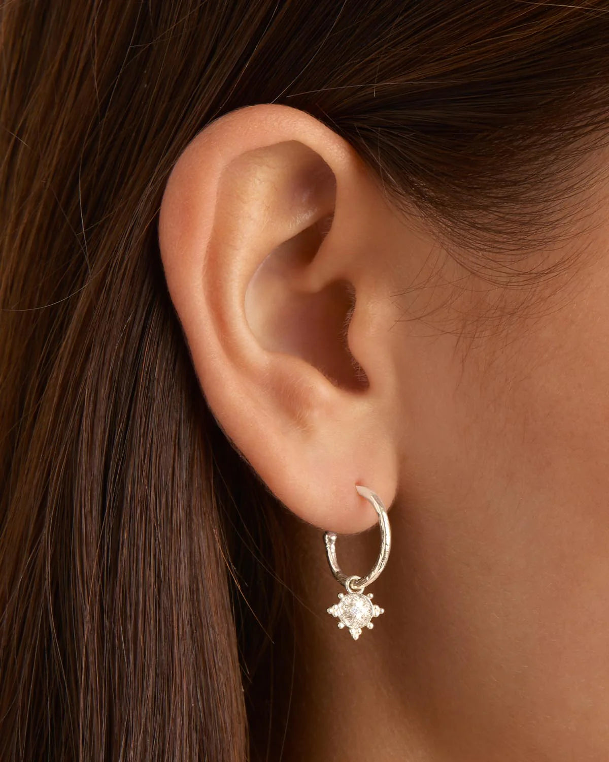 Be Present Hoops | Silver