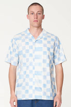 Load image into Gallery viewer, Checkers Party Shirt | Blue Haze/Chalk
