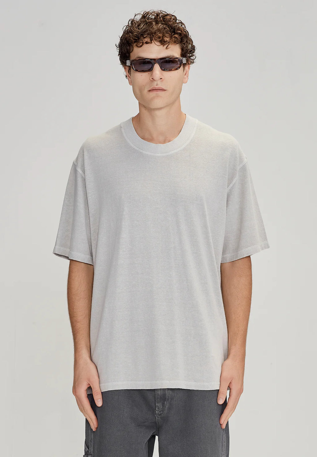 COMMONERS Hemp Jersey SS Tee | Vintage Stone