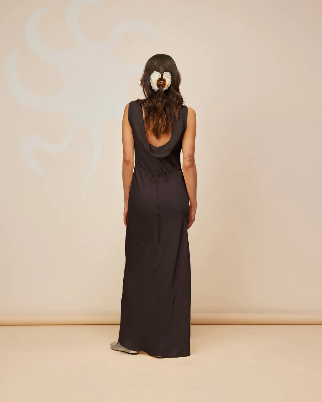 RUBY Firebird Cowl Gown | Espresso