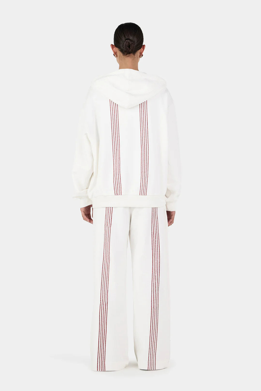 HANSEN & GRETEL Rhya Embroidered Hoodie | Cream