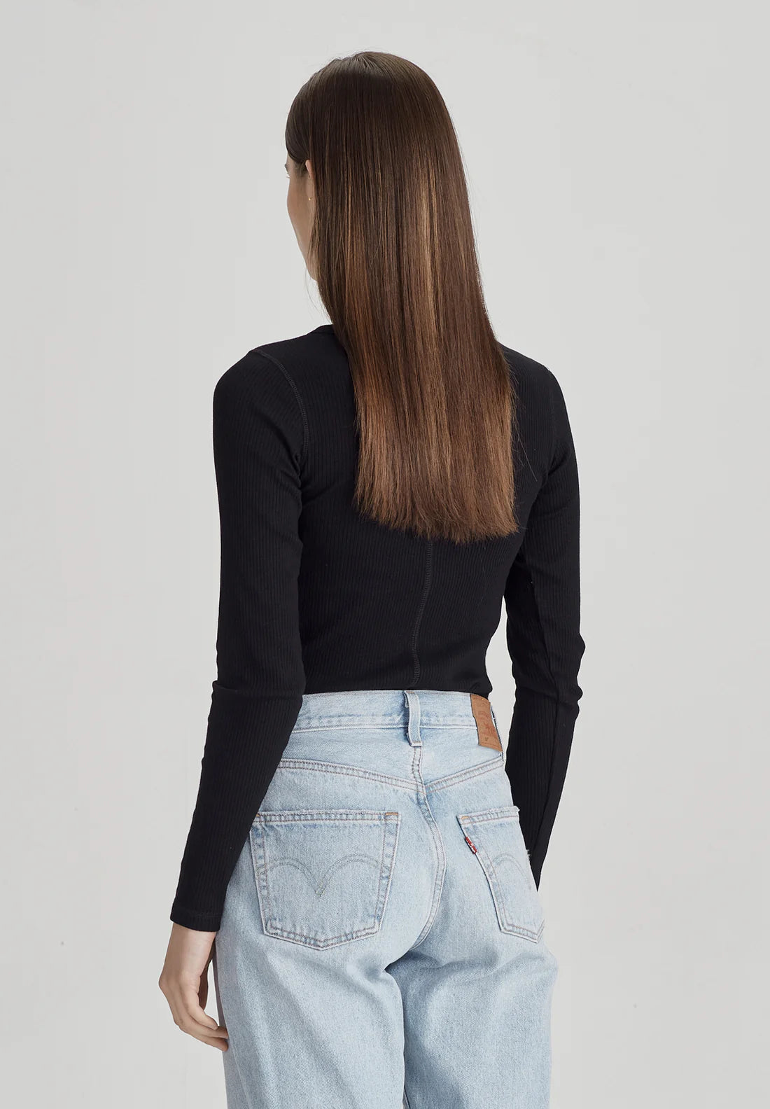 COMMONERS Base Rib Long Sleeve | Black
