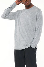 Load image into Gallery viewer, Merino LS Sup Tee | Grey Marle
