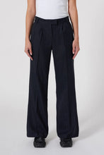 Load image into Gallery viewer, Coco Relaxed Pinstripe Pant | Navy
