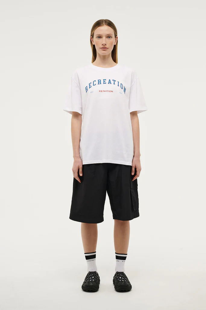 P.E NATION Heyward Ss Tee | Optic White