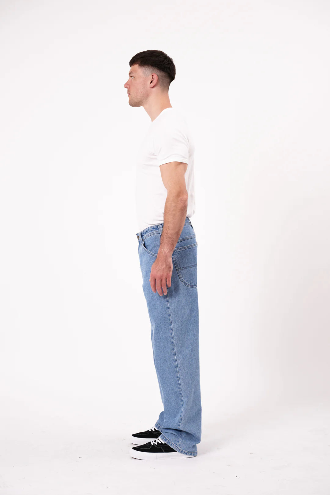 A Brand - A5 Baggy Larry | Light Vintage Indigo