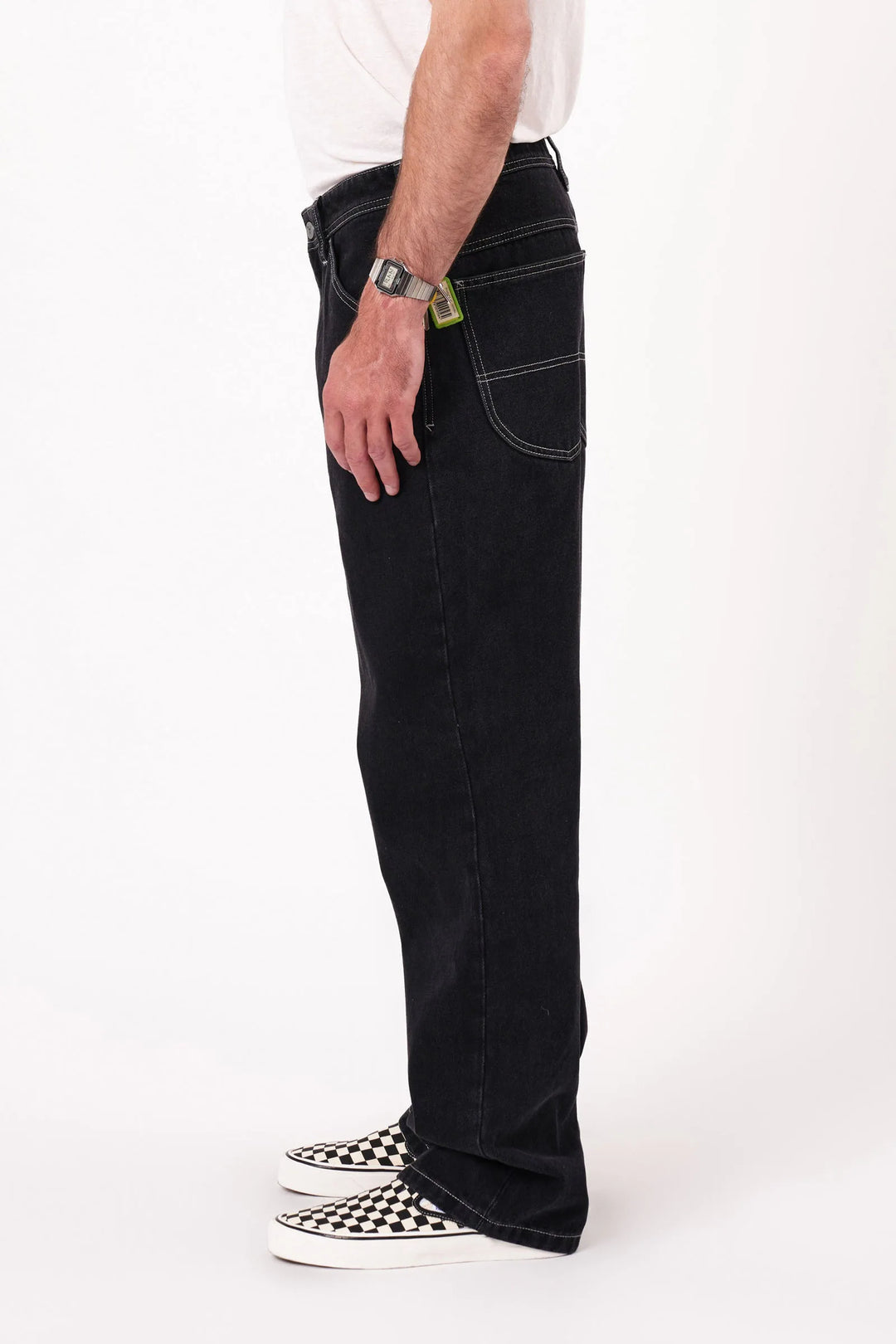 A5 Baggy Lance | Washed Black