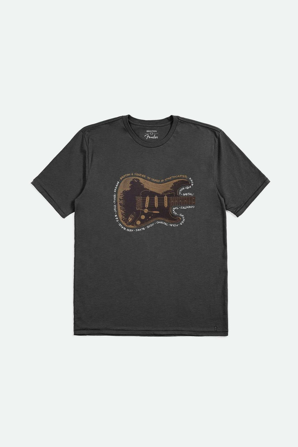 BRIXTON Fender Strat Taylored T-Shirt | Black
