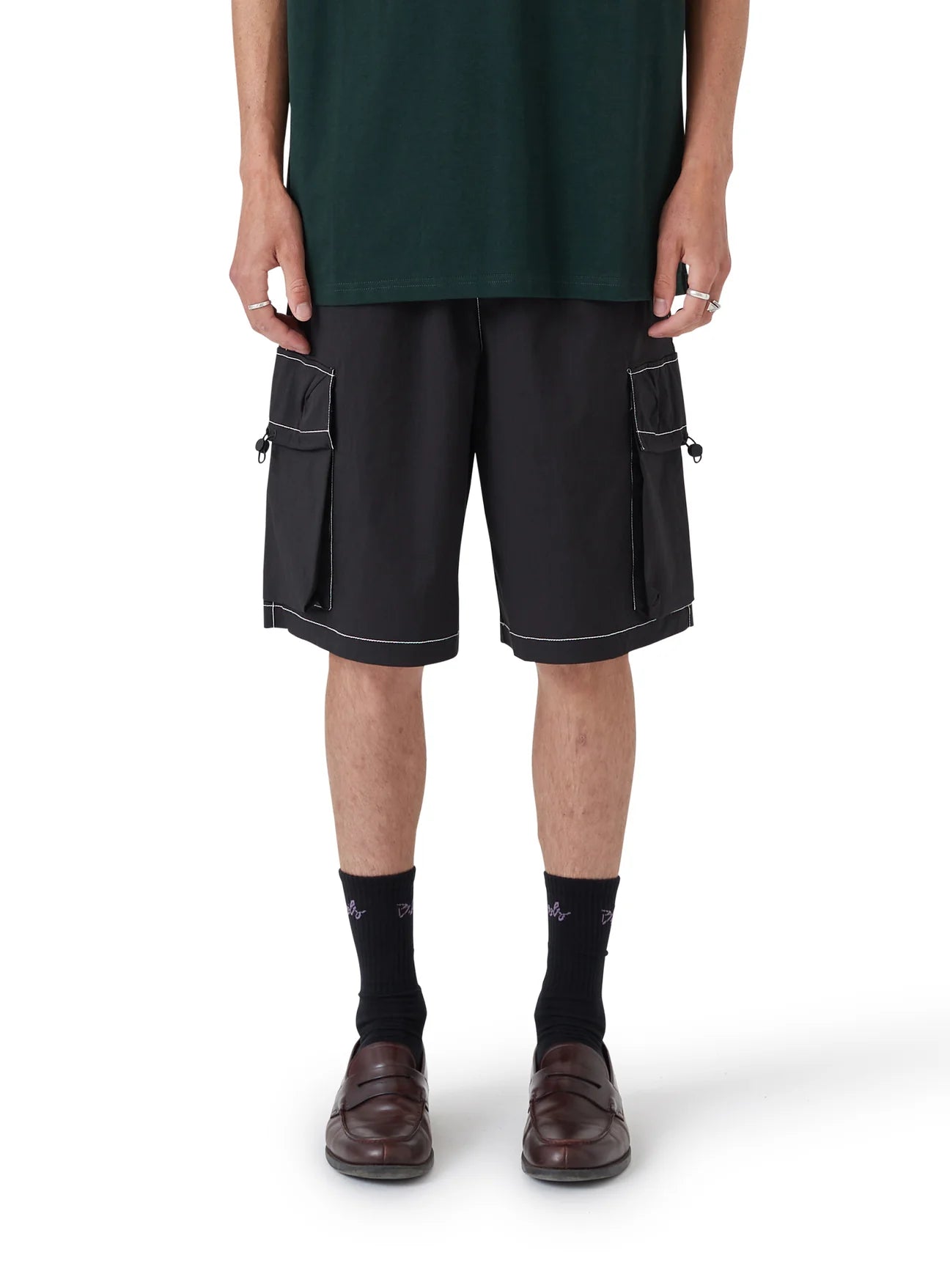 BARNEY COOLS Parachute Short | Black