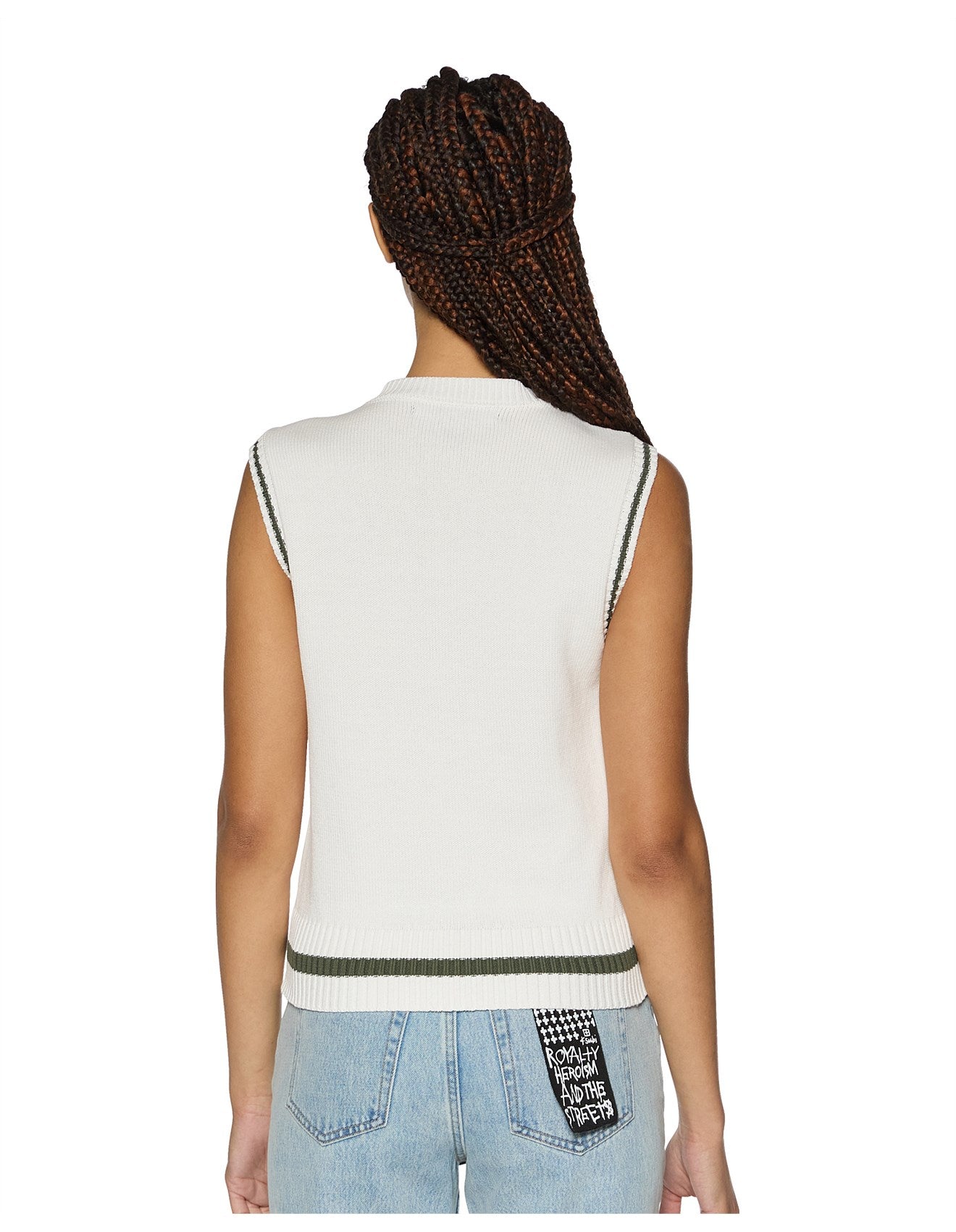 KSUBI Academy Vest | Ecru/Hash