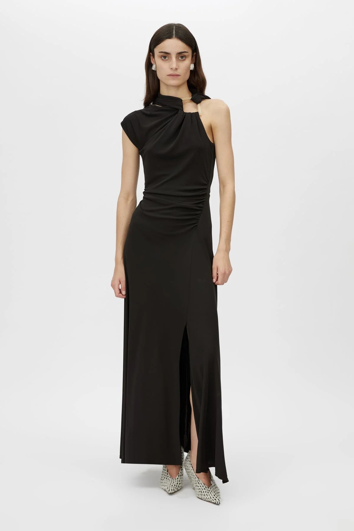 CAMILLA AND MARC Allegra Midi Dress | Black The Hanger CAMILLA AND MARC Allegra Midi Dress | Black The Hanger
