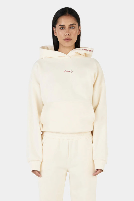 OWNLEY In Your Dreams Hoodie | Cream