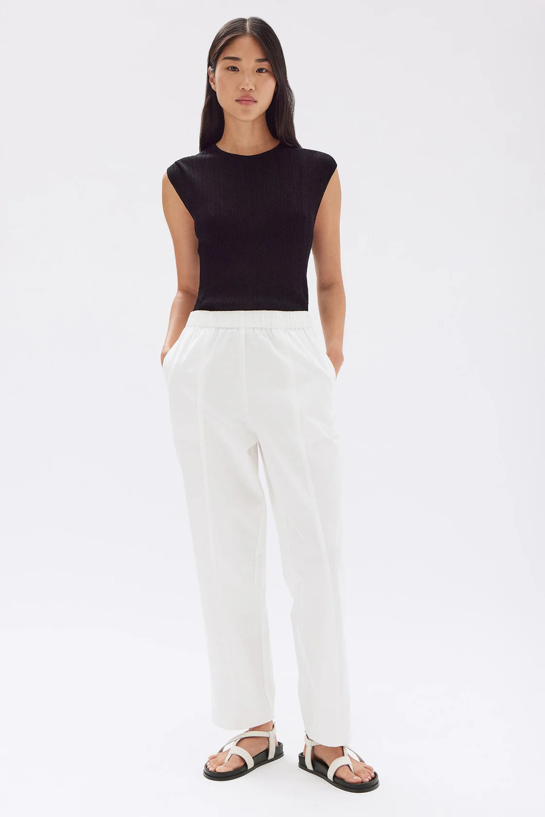 ASSEMBLY LABEL Bria Pant | Antique White