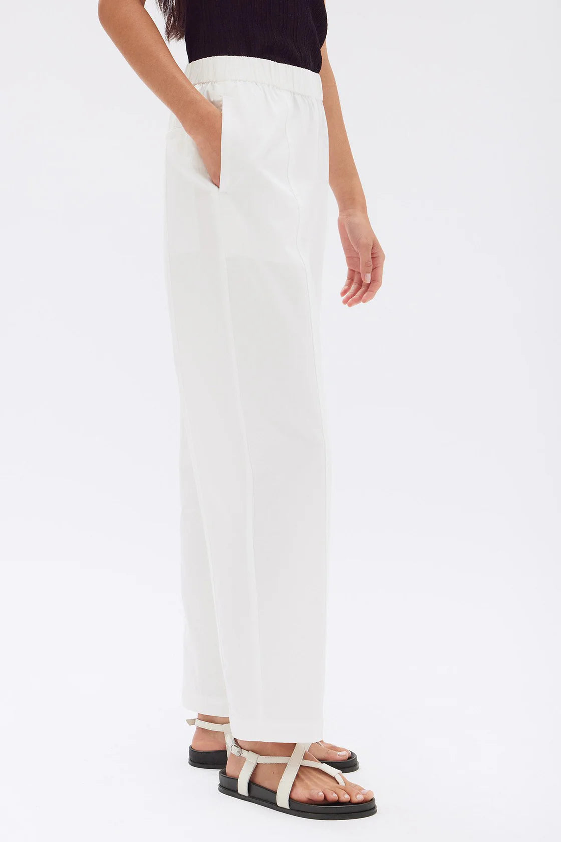 ASSEMBLY LABEL Bria Pant | Antique White