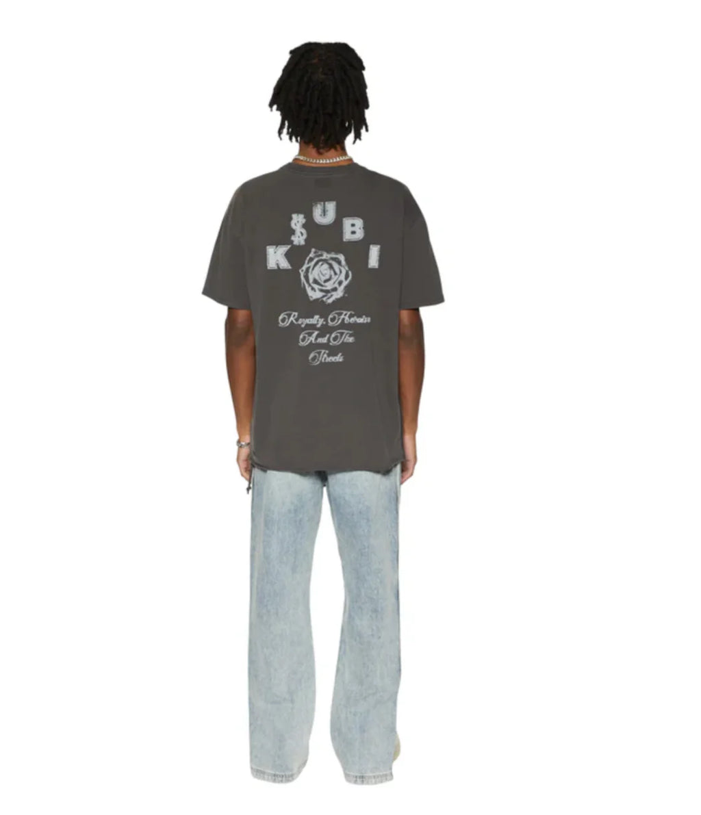 KSUBI Lock Up Biggie Ss Tee | Faded Black