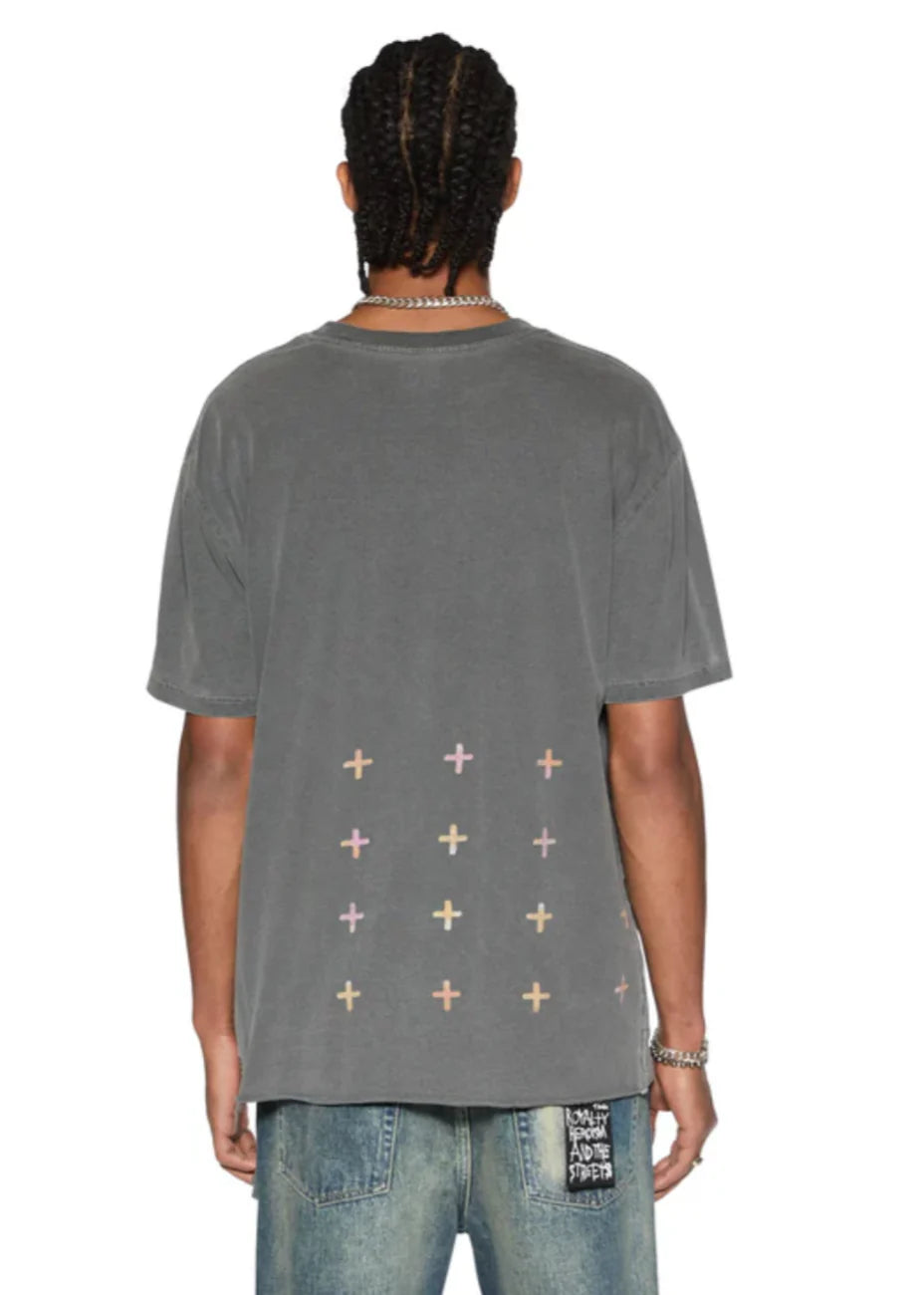 KSUBI World Order Biggie Ss Tee | Charcoal