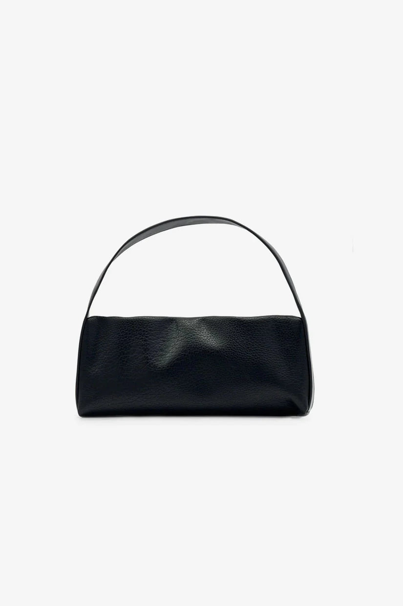 Harlow Slouch Baguette Bag | Black Nappan