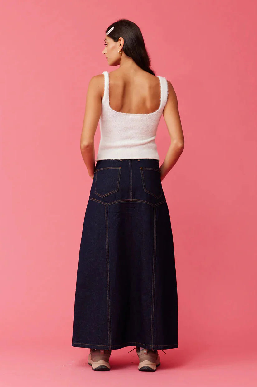 Milo Bow Top | White