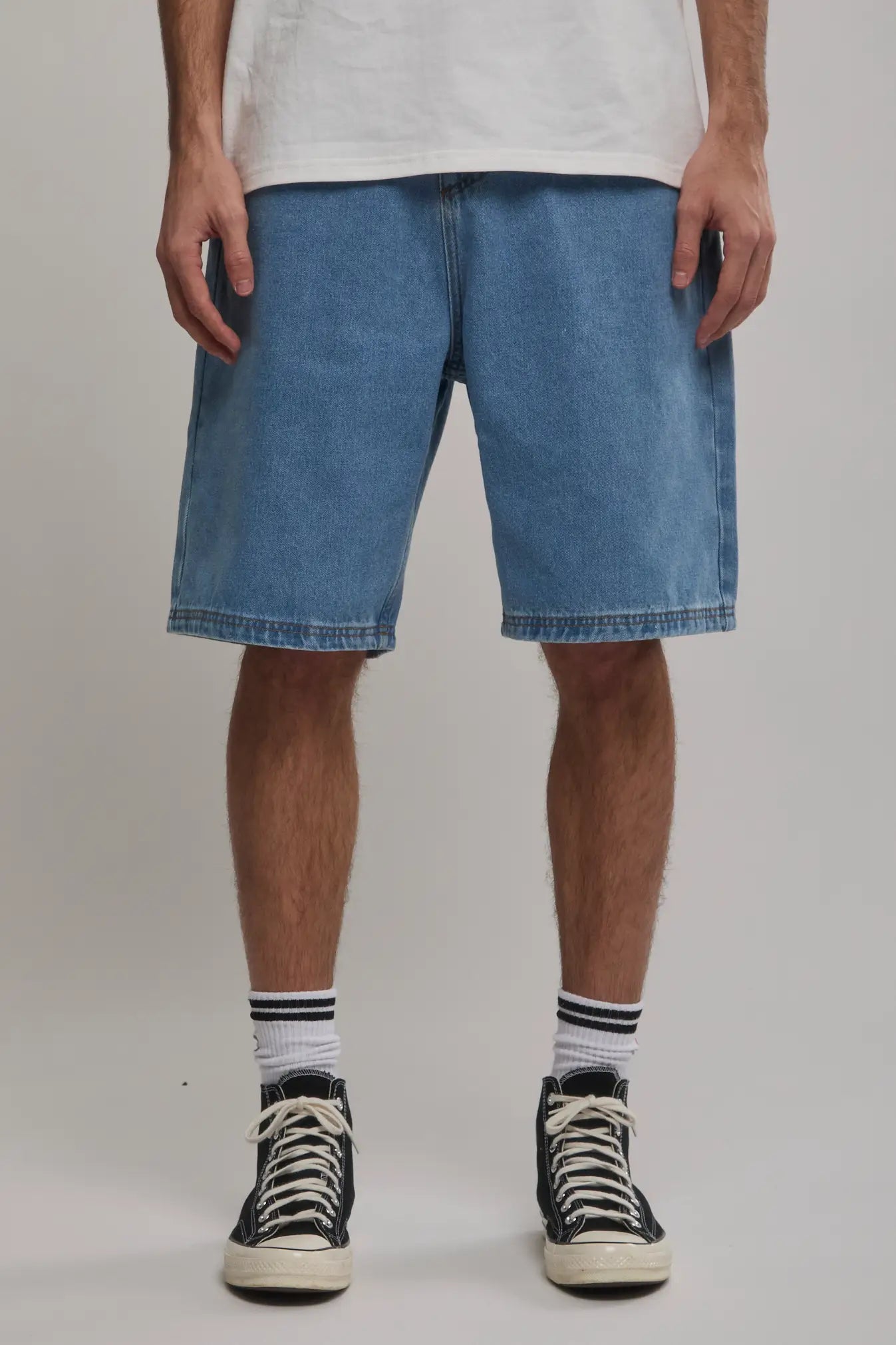 HUFFER Denim Box Shorts