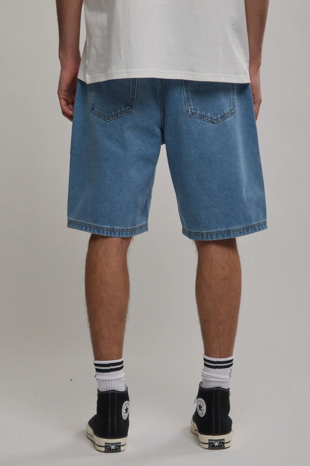HUFFER Denim Box Shorts