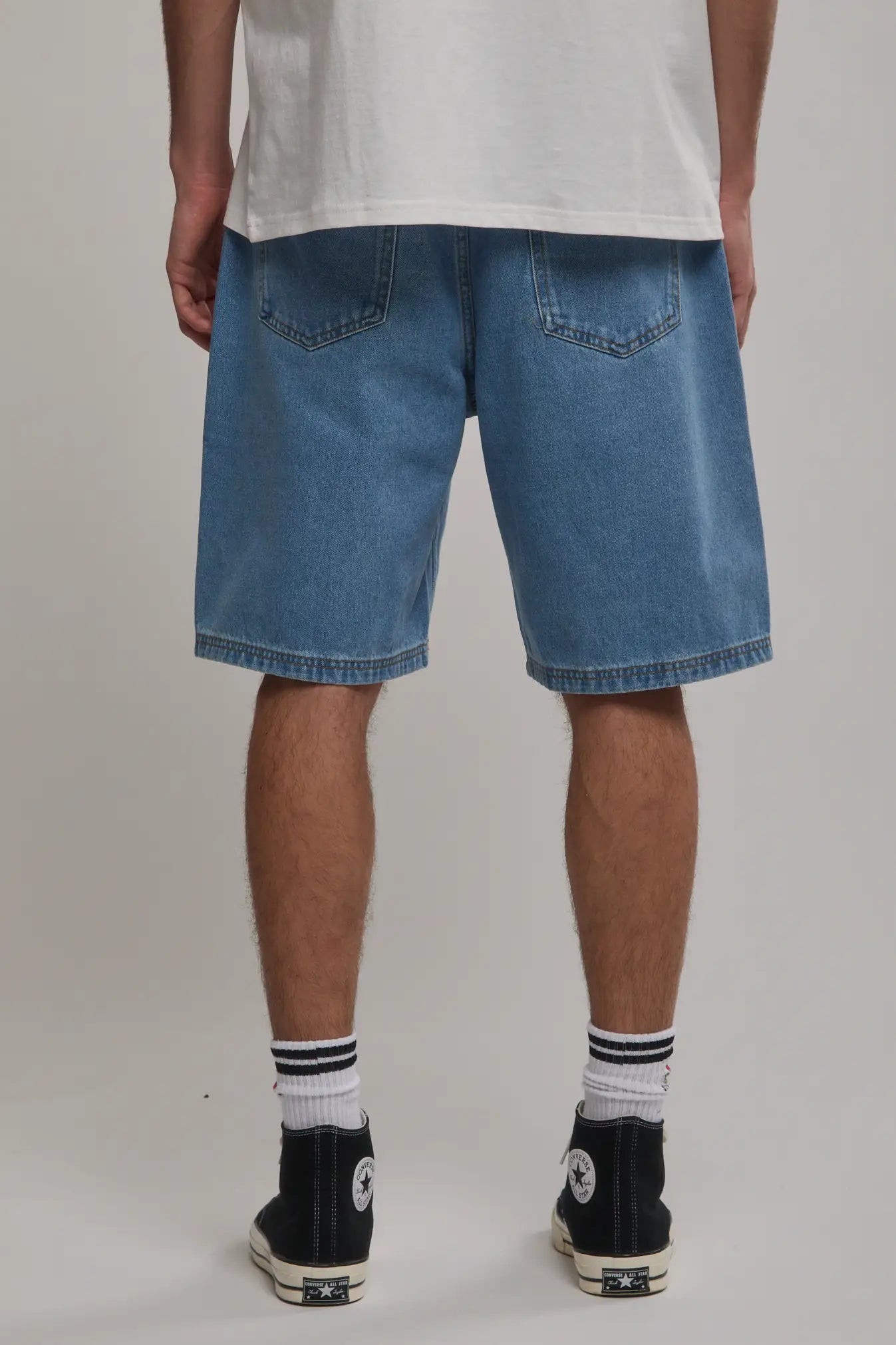 HUFFER Denim Box Shorts