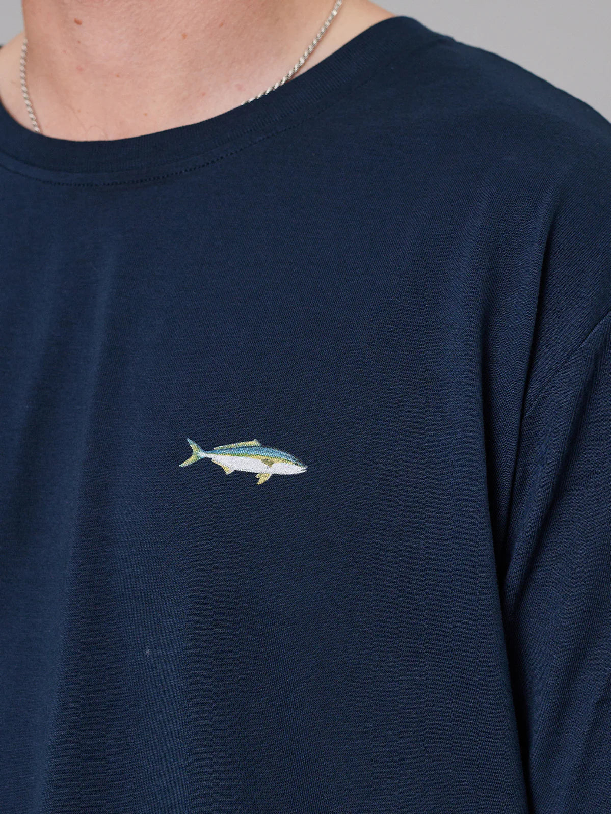 JUST ANOTHER FISHERMAN Kingi Sea Tee | Navy