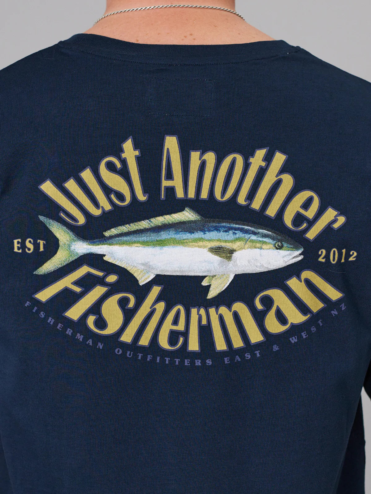 JUST ANOTHER FISHERMAN Kingi Sea Tee | Navy