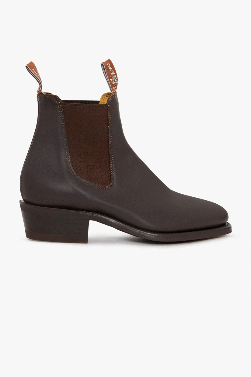 Lady Yearling Rubber Sole | Chestnut