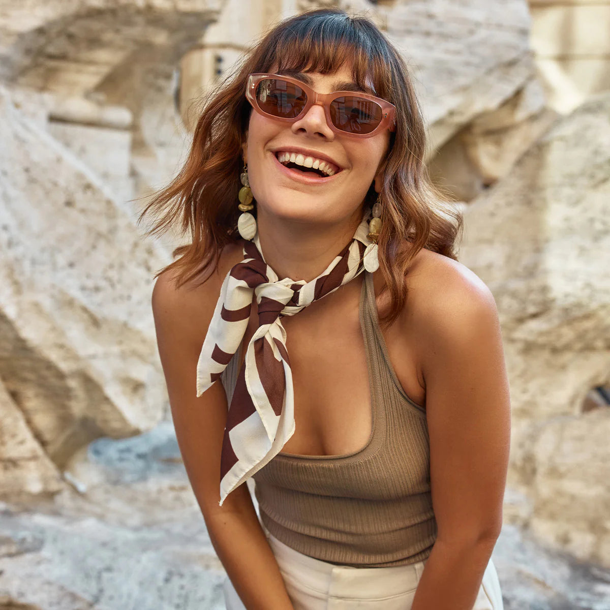 Luna Sunglasses | Rose