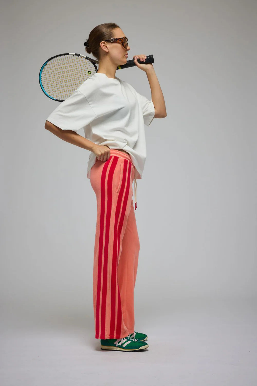 ARAMINTA JAMES Corfu Terry Pant | Bougainvillea Pink