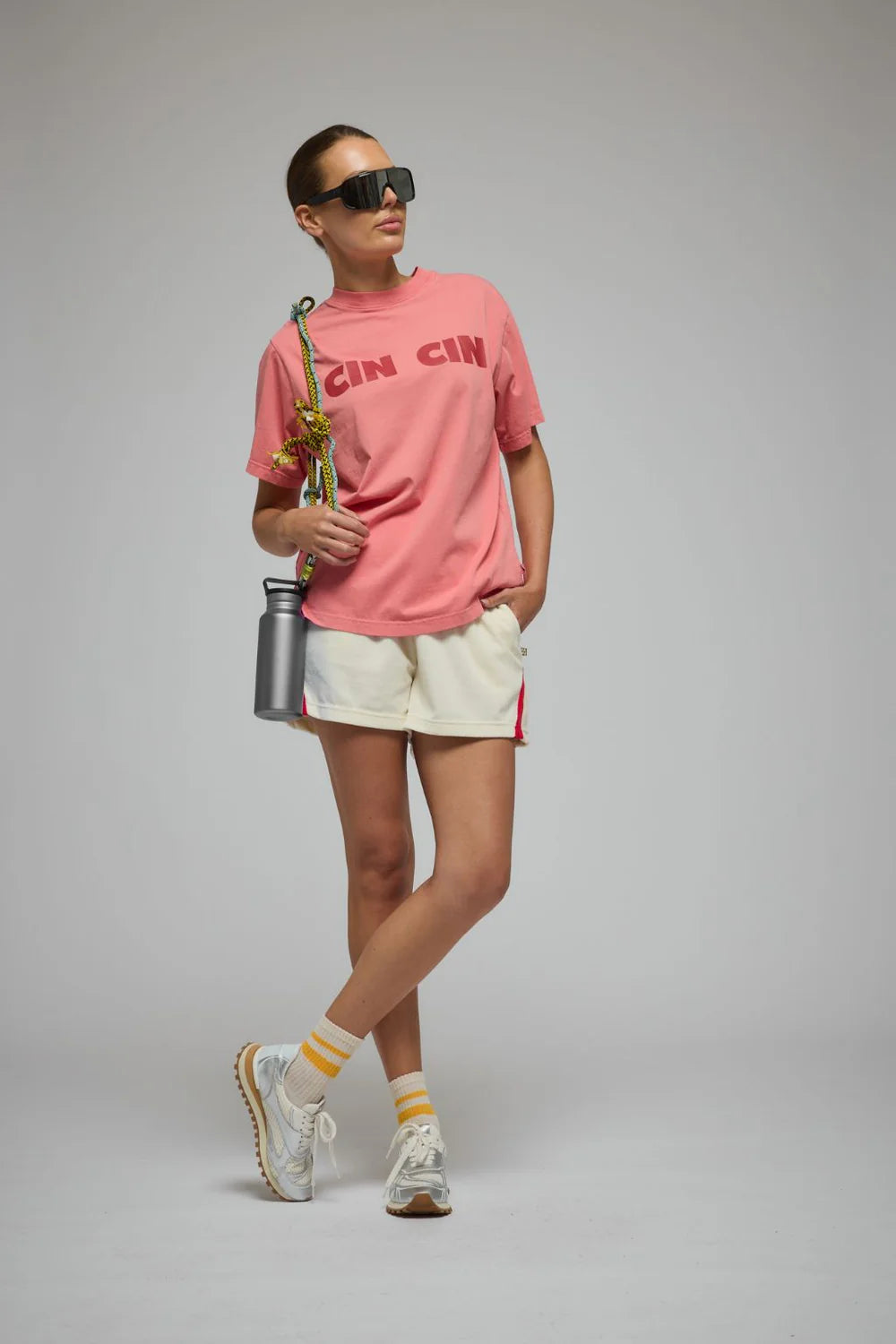 ARAMINTA JAMES Cin Cin Tee | Bougainvillea Pink