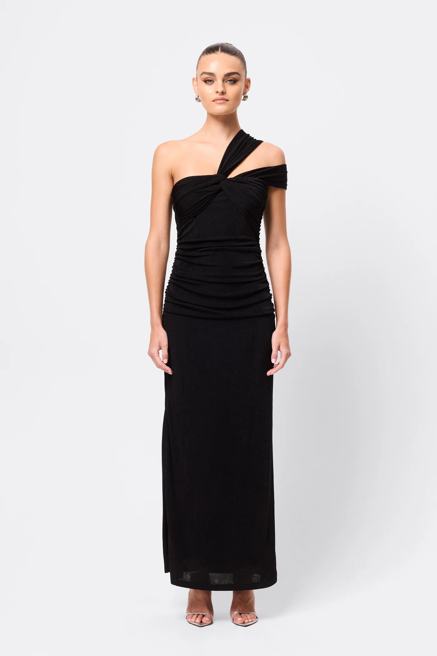 MOSSMAN One More Time Maxi Dress | Black
