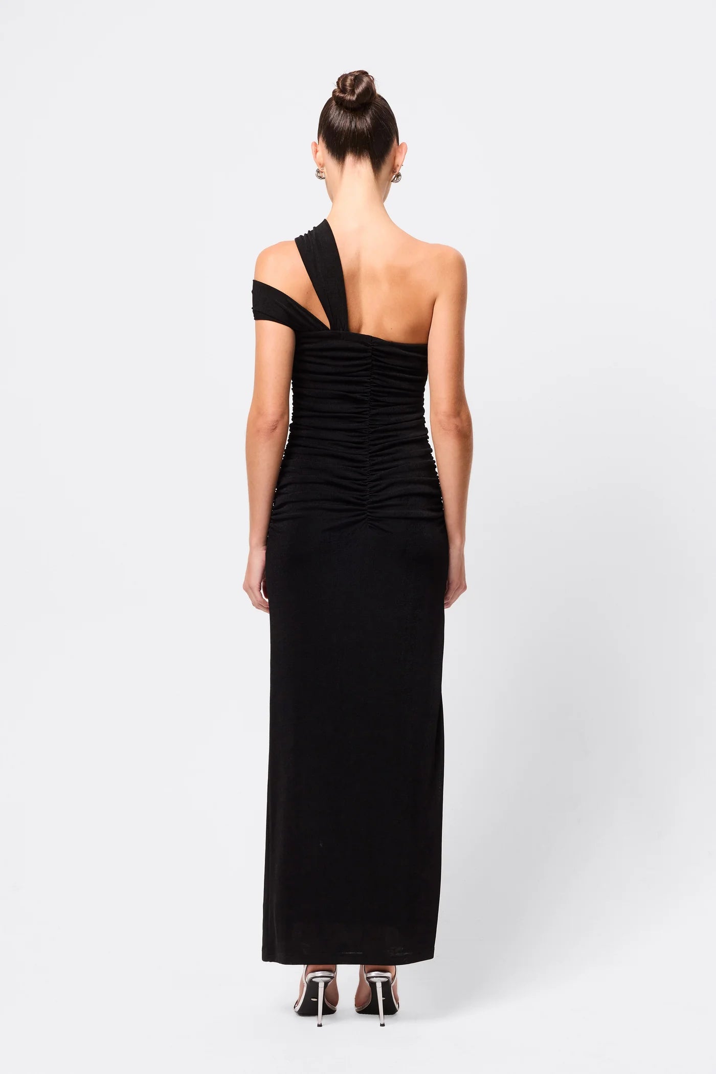 MOSSMAN One More Time Maxi Dress | Black