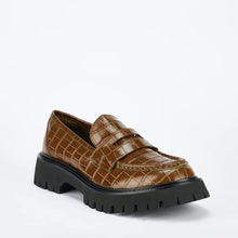 Load image into Gallery viewer, Maritime Loafer | Olive Croc
