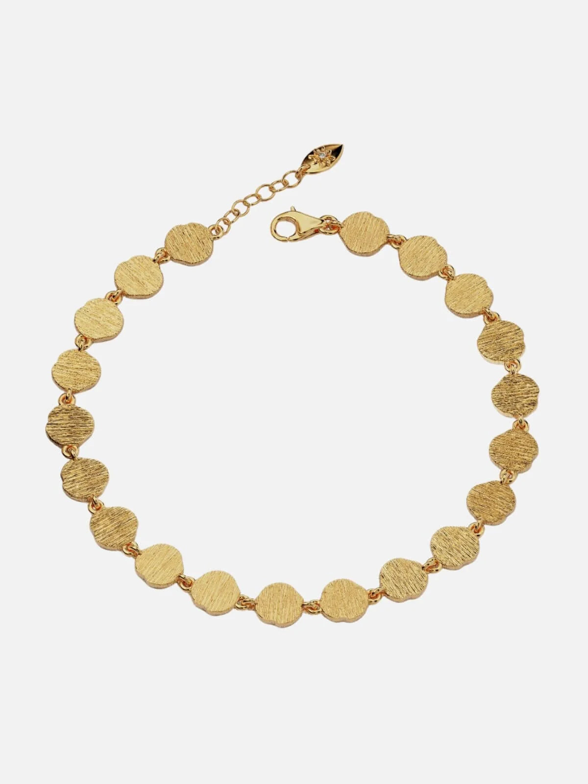 Light Coin Bracelet | Gold Vermeil